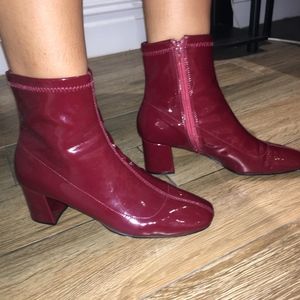 Zara Red Hot Booties!